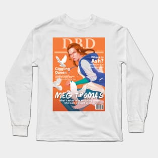 Dead by Daylight Magazine Cover - Meg Thomas Long Sleeve T-Shirt